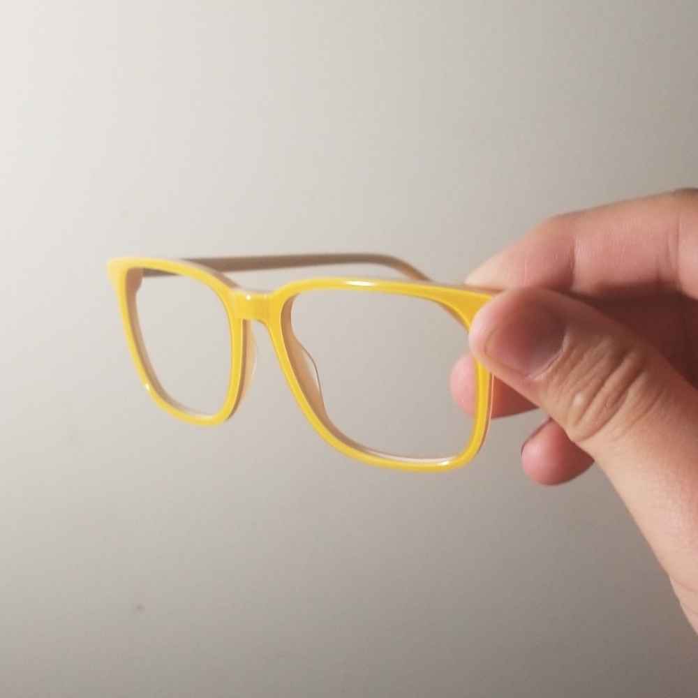 Lingo eyewear Orion sunflower glasses
